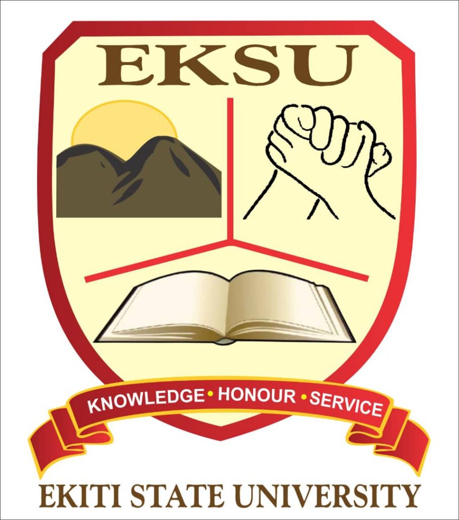 eksu school fees, eksu logo, Ekiti state university school fees, eksu acceptance fee, eksu 